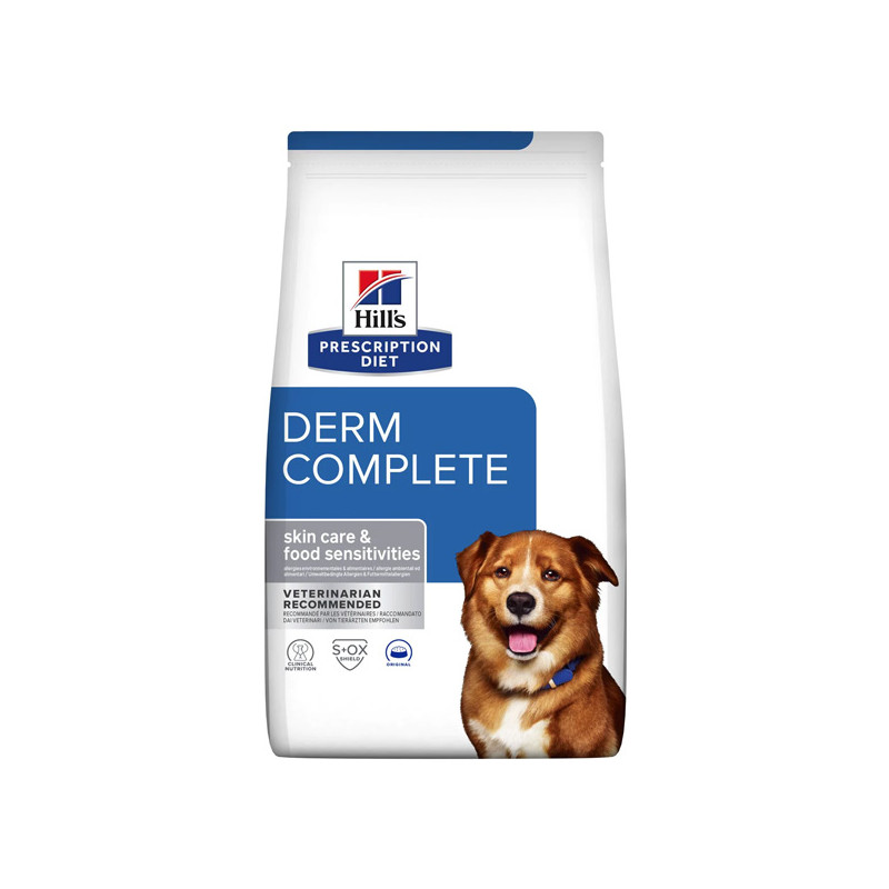Hill's - Prescription Diet Canine Derm Complete - 1,50KG (Cane) Hill's - Prescription Diet Canine Derm Complete - 1,50KG (Cane)