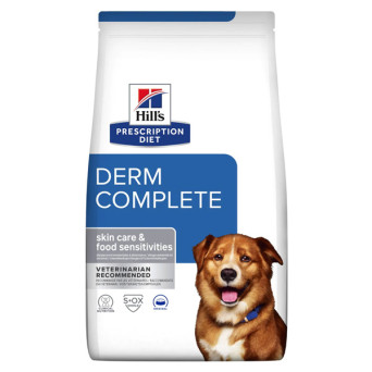 Hill's - Prescription Diet Canine Derm Complete - 4KG (Cane) - 