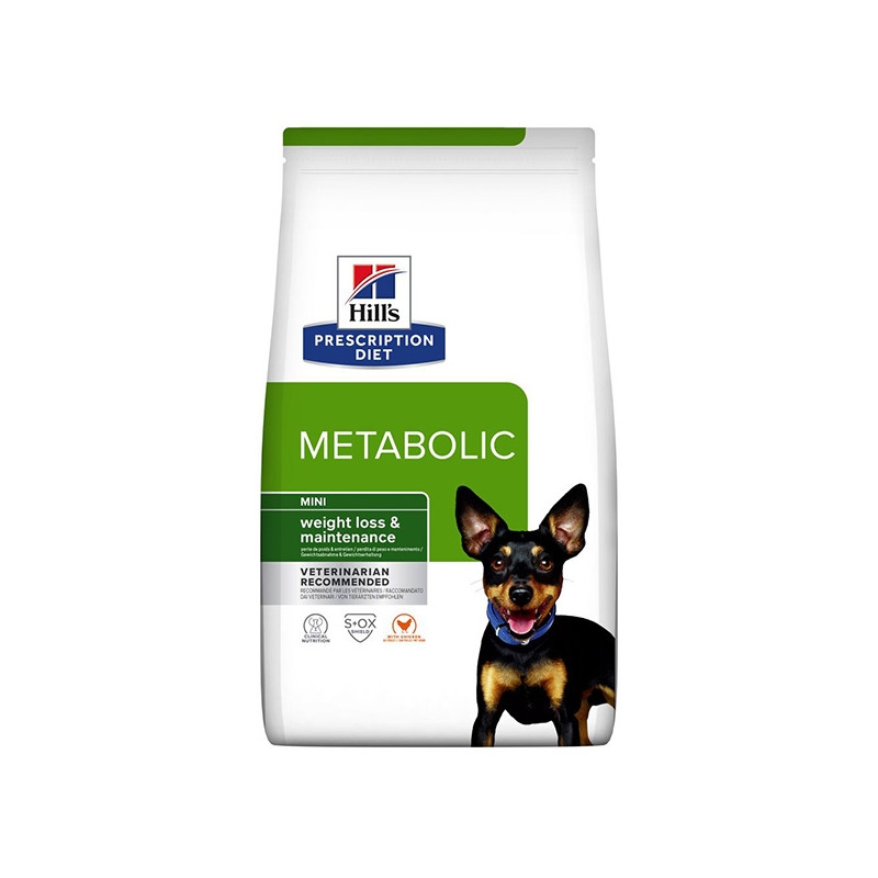 Hill's - Prescription Diet Metabolic Canine Mini Weight Management 9 kg (Chien) Hill's - Prescription Diet Metabolic Canine Mini Weight Management 9 kg (Chien)