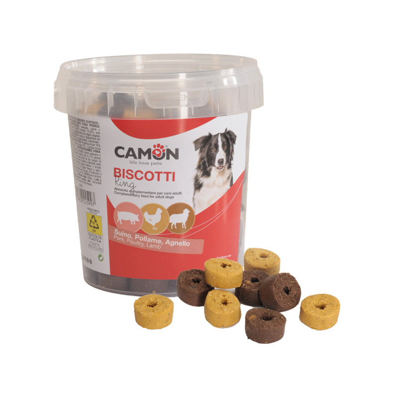 Camon - Biscuits Ring Corn Mix - 450GR (Dog) Camon - Biscuits Ring Corn Mix - 450GR (Dog)