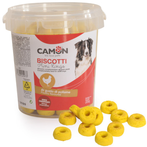 Camon - Biscotti Mini Ring Corn - 350GR (Cane) - 
