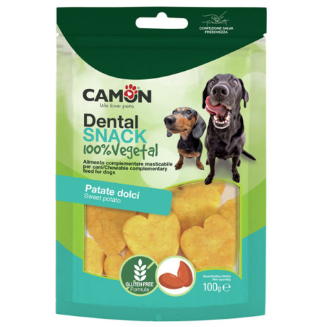 Camon - Snack Cuoricini con Patata Dolce - 100GR (Cane) - 