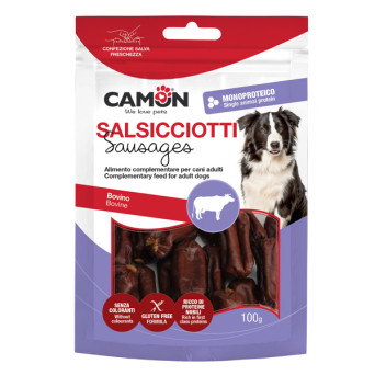 Camon - Snack Mini Salsicce Di Manzo - 100GR (Cane) - 