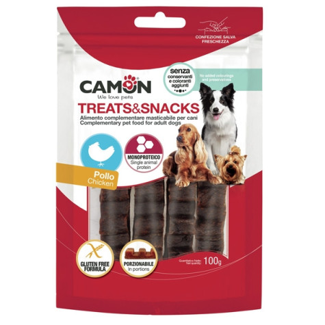 Camon - Snack Barretta di Pollo Porzionabile - 100GR (Cane) -