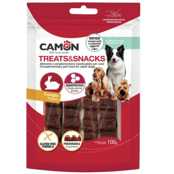 Camon - Snack Barretta di Coniglio Porzionabile - 100GR (Cane) -