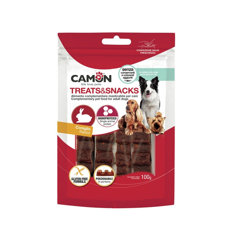 Camon - Snack Barretta von Kaninchen Porzionabile - 100GR (Hund) Camon - Snack Barretta von Kaninchen Porzionabile - 100GR (Hund)