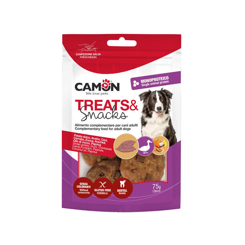 Camon - Treats & Snacks Cookies Mix Di Gusti - 75GR (Cane) Camon - Treats & Snacks Cookies Mix Di Gusti - 75GR (Cane)