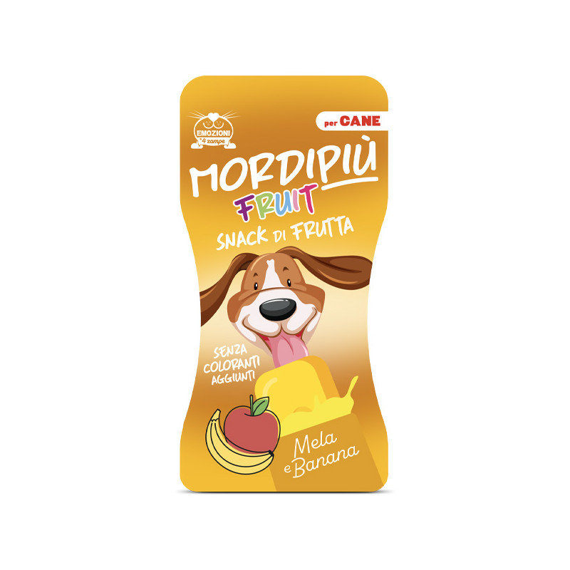Coltivia - Mordipiù Gelatino Fruit für Hund Apfel und Banana - 50GR (Hund) Coltivia - Mordipiù Gelatino Fruit für Hund Apfel und Banana - 50GR (Hund)
