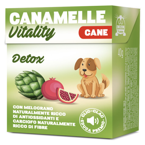 Coltivia - Canamelle Vitality Detox per Cane - 40GR (Cane) - 