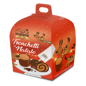 Coltivia - Tronchetti Di Natale con Glassa di Pollo per Cani - 112GR (Cane) - 