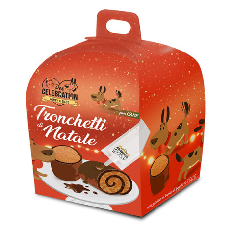 Coltivia - Tronchetti Di Natale con Glassa di Pollo per Cani - 112GR (Cane) - 
