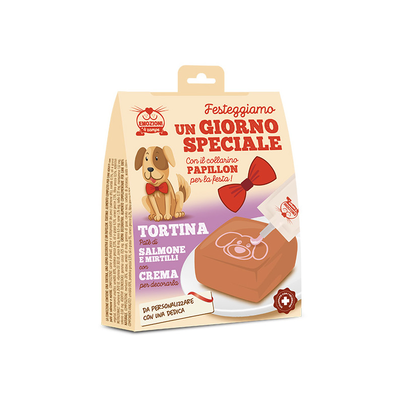 Coltivia - Un Giorno Speciale Kit per il Compleanno del Cane avec Tortina Gusto Saumon - 1 Coffret Complet (Chien) Coltivia - Un Giorno Speciale Kit per il Compleanno del Cane avec Tortina Gusto Saumon - 1 Coffret Complet (Chien)