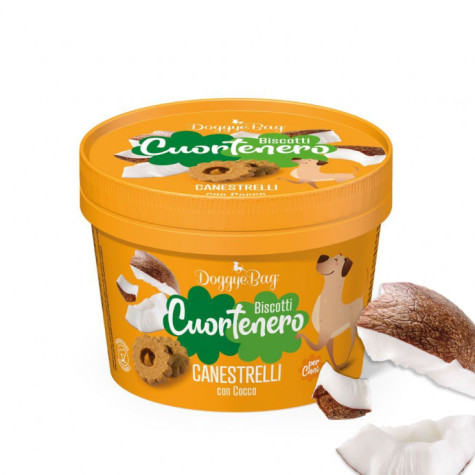 Doggye bag - Cuortenero Biscotti Canestrelli Low Grain Cocco - 150GR (Cane) - 