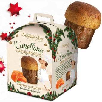 Doggye bag - Canettone Gastronomico per Cani con Salmone - 125GR (Cane) - 