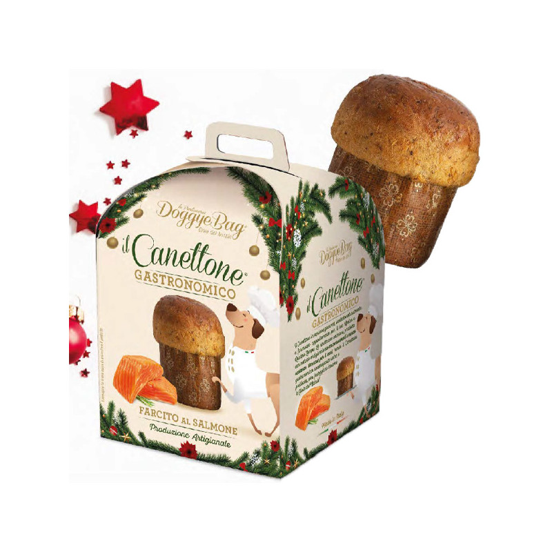 Doggye bag - Canettone Gastronomico for Dogs with Salmon - 125GR (Dog)