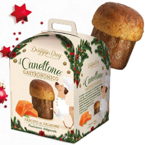 Doggye bag - Canettone Gastronomico per Cani con Salmone - 125GR (Cane) - 