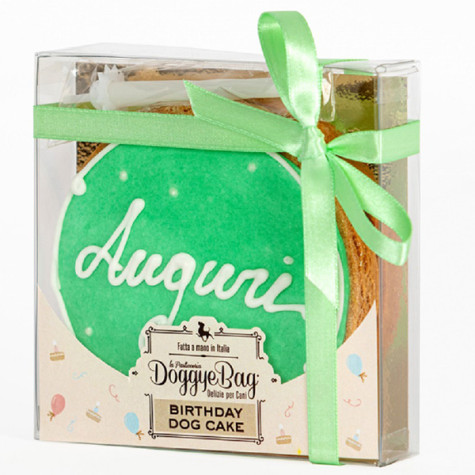 Doggye bag - Torta Birthday Dog Cake Verde di Buon Compleanno per Cani - 120GR (Cane) - 