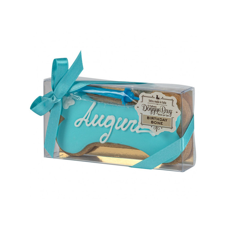 Doggye bag - Torta für Hunde Birthday Bones Blu - 85 (Hund) Doggye bag - Torta für Hunde Birthday Bones Blu - 85 (Hund)