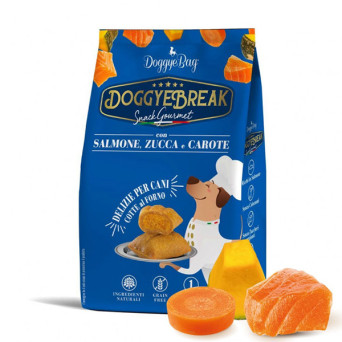 Doggye bag - DoggyeBreak Snack con Salmone Zucca e Carote - 180GR (Cane) - 