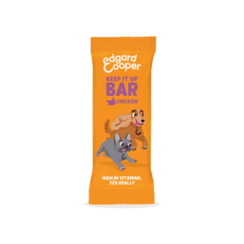 Edgard&Cooper - Barretta Snack per Cani al Pollo - 30GR (Cane)