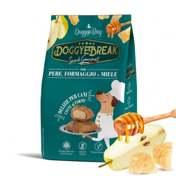 Doggye bag - DoggyeBreak Snack Vegetale con Formaggio Pere e Miele - 180GR (Cane) - 