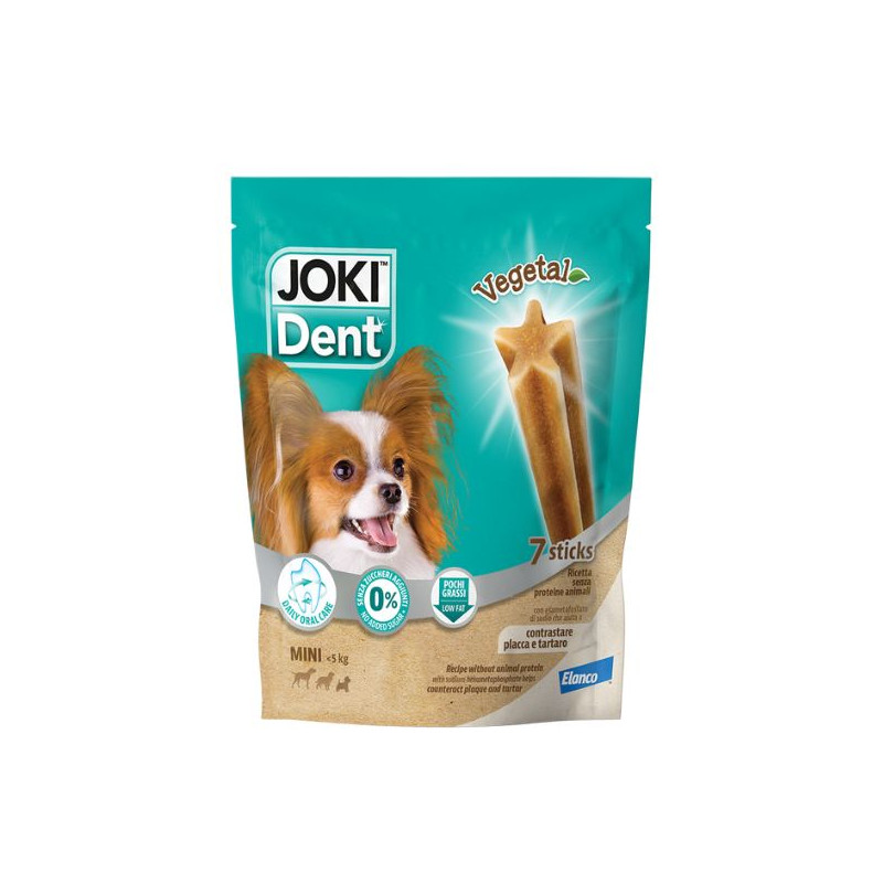 Elanco - Joki Plus Dent Vegetal - Small - 7 Snack (Chien) Elanco - Joki Plus Dent Vegetal - Small - 7 Snack (Chien)