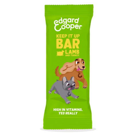 Edgard&Cooper - Barretta Snack per Cani all'Agnello e Tacchino - 30GR (Cane) - 