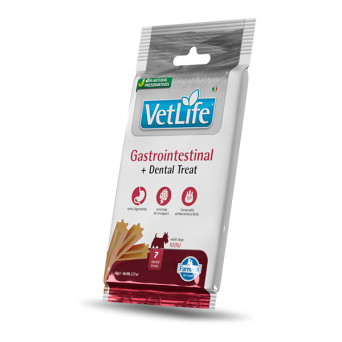 Farmina - Vet Life Dental Treat Dog Gastrointestinal Mini - 60GR (Cane) - 