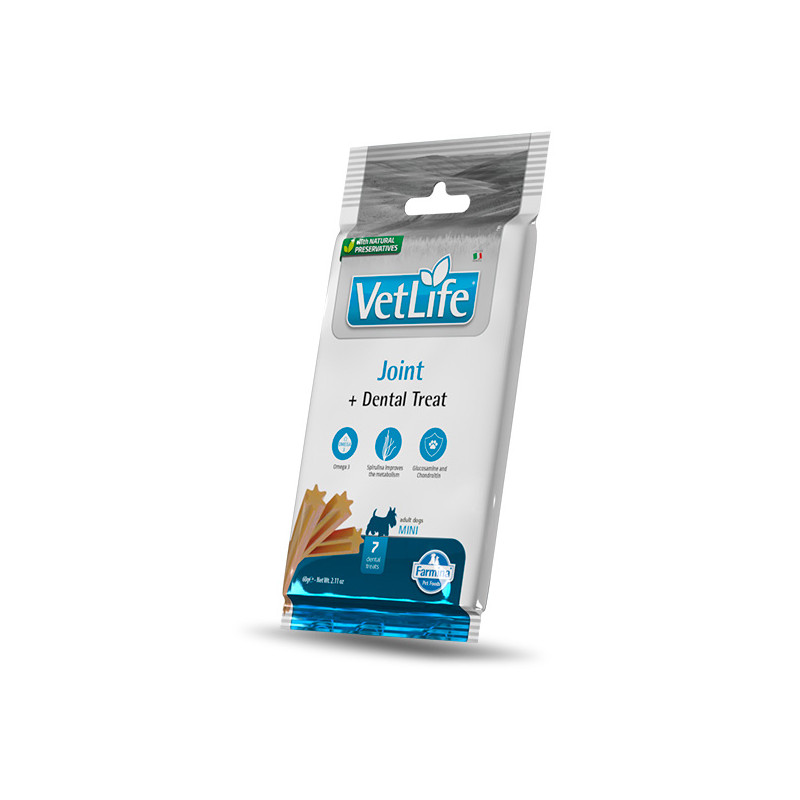 Farmina - Vet Life Dental Treat Dog Joint Mini - 60GR (Hund) Farmina - Vet Life Dental Treat Dog Joint Mini - 60GR (Hund)