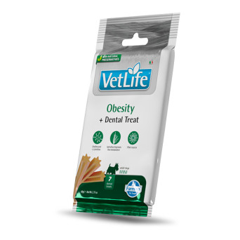 Farmina - Vet Life Dental Treat Dog Obesity Mini - 60GR (Cane) -