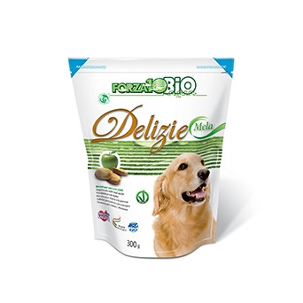 Forza10 - Delizie Bio con Mela - 300GR (Cane) - 