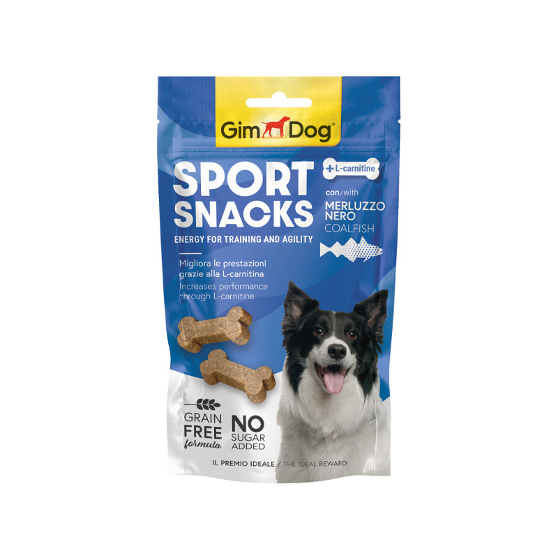 Gimborn Italia - GimDog Sport Snacks Ossicini Grain Free - 60GR - Lamb (Dog) Gimborn Italia - GimDog Sport Snacks Ossicini Grain Free - 60GR - Lamb (Dog)