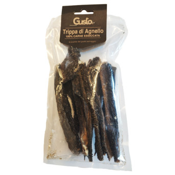 Gusto - Snack Trippa di Agnello 100% Essicato - 100GR (Cane) - 