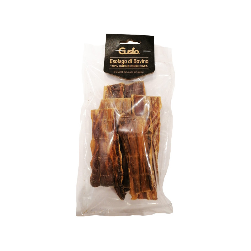 Gusto - Snack Esofago von Bovino 100% Essicato - 100GR (Hund)