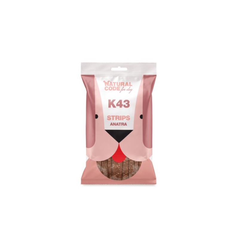 Natural Code - Snack Strips all'Duck for Dogs - 180GR (Dog) Natural Code - Snack Strips all'Duck for Dogs - 180GR (Dog)