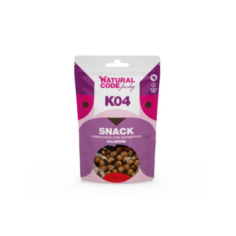 Natural Code - Snack Superfood with Salmon for Dogs - 120GR (Dog) Natural Code - Snack Superfood with Salmon for Dogs - 120GR (Dog)
