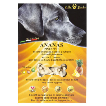 RollsRocky - Biscotti Micros Ananas - 300GR (Cane) - 