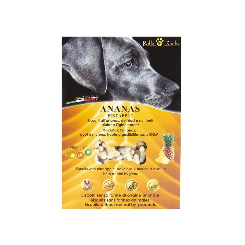 RollsRocky - Kekse Micros Ananas - 300GR (Hund) RollsRocky - Kekse Micros Ananas - 300GR (Hund)