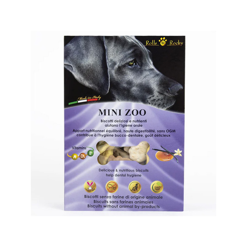 RollsRocky - Biscuits Mini Zoo Mix 800 g (Chien) RollsRocky - Biscuits Mini Zoo Mix 800 g (Chien)