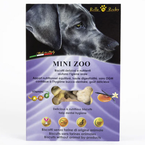 RollsRocky - Biscotti Mini Zoo Mix - 800GR (Cane) - 