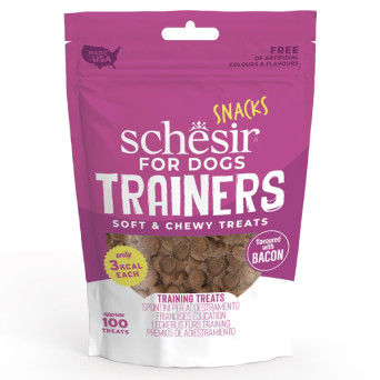 Schesir - Snack Trainers al Bacon - 113GR (Cane) - 