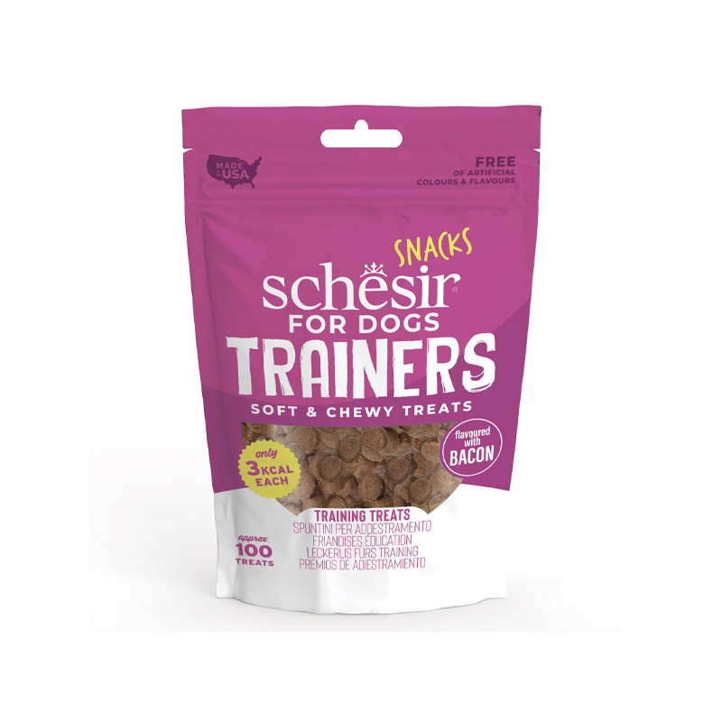 Schesir - Snack Trainers with Bacon - 113GR (Dog) Schesir - Snack Trainers with Bacon - 113GR (Dog)