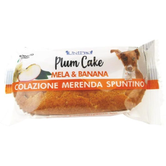Unipro - Plum Cake alla Mela e Banana - 50GR (Cane) - 