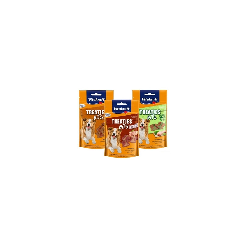 Vitakraft - Treaties Bits Snacks - 120GR - Pollo Bacon Style (Cane) Vitakraft - Treaties Bits Snacks - 120GR - Pollo Bacon Style (Cane)
