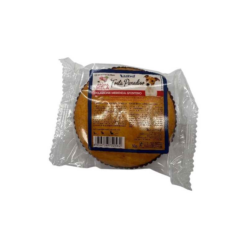 Unipro - Tortina Paradiso mit Aroma von Apfel für Hunde - 50GR (Hund)