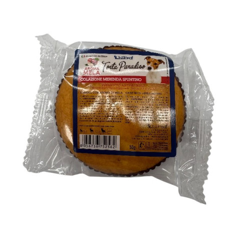 Unipro - Tortina Paradiso Con Aroma Di Mela Per Cani - 50GR (Cane) - 