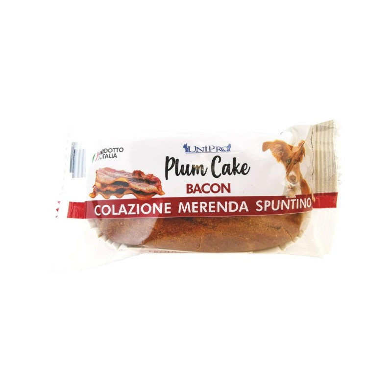 Unipro - Plum Cake al Bacon - 50GR (Cane)