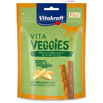 Vitakraft - Vita Veggies Dog Sticks Formaggio e Patate - 80GR (Cane) -