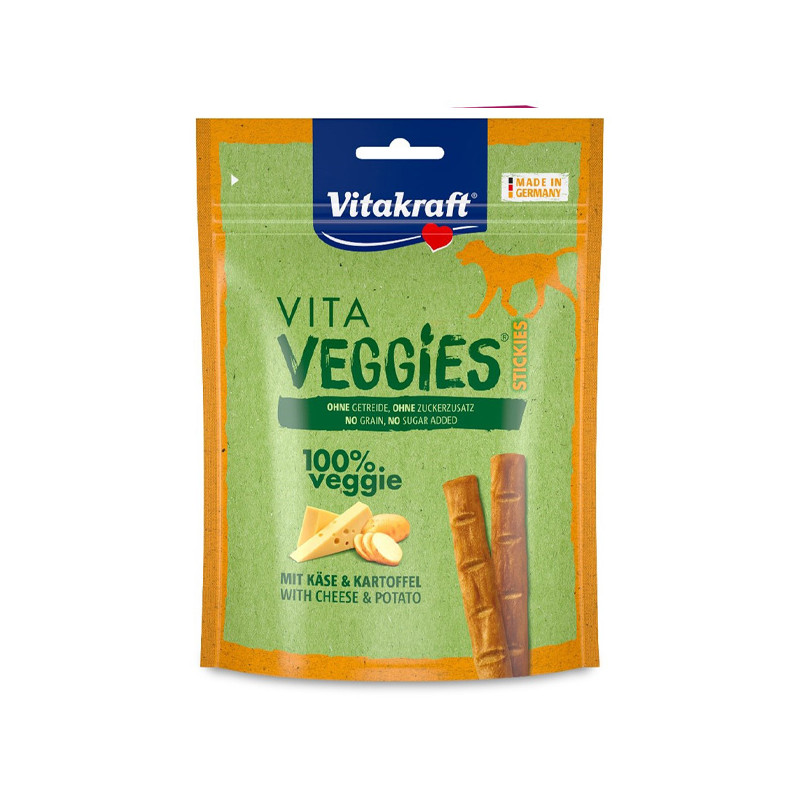 Vitakraft - Vita Veggies Dog Sticks Formaggio e Patate - 80GR (Cane) Vitakraft - Vita Veggies Dog Sticks Formaggio e Patate - 80GR (Cane)