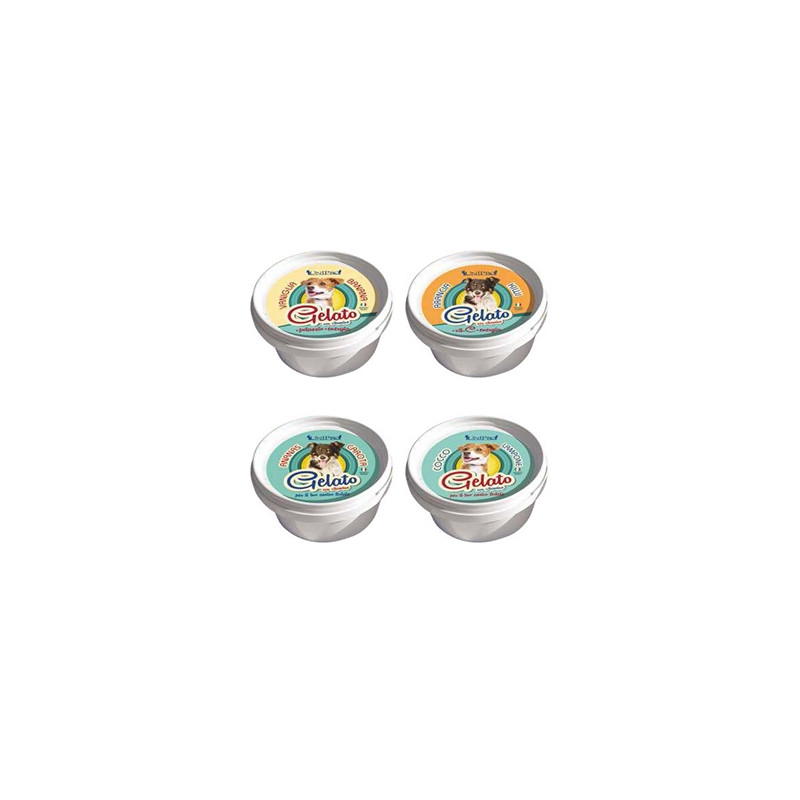 Unipro - Gelato pour Chiens 60 g - Arancia e Kiwi (Chien) Unipro - Gelato pour Chiens 60 g - Arancia e Kiwi (Chien)